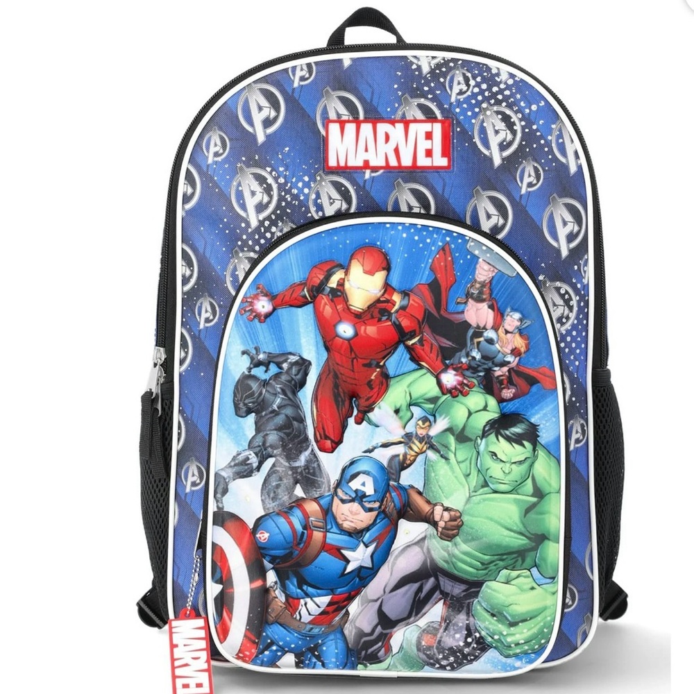 Marvel Heroes Blue Backpack